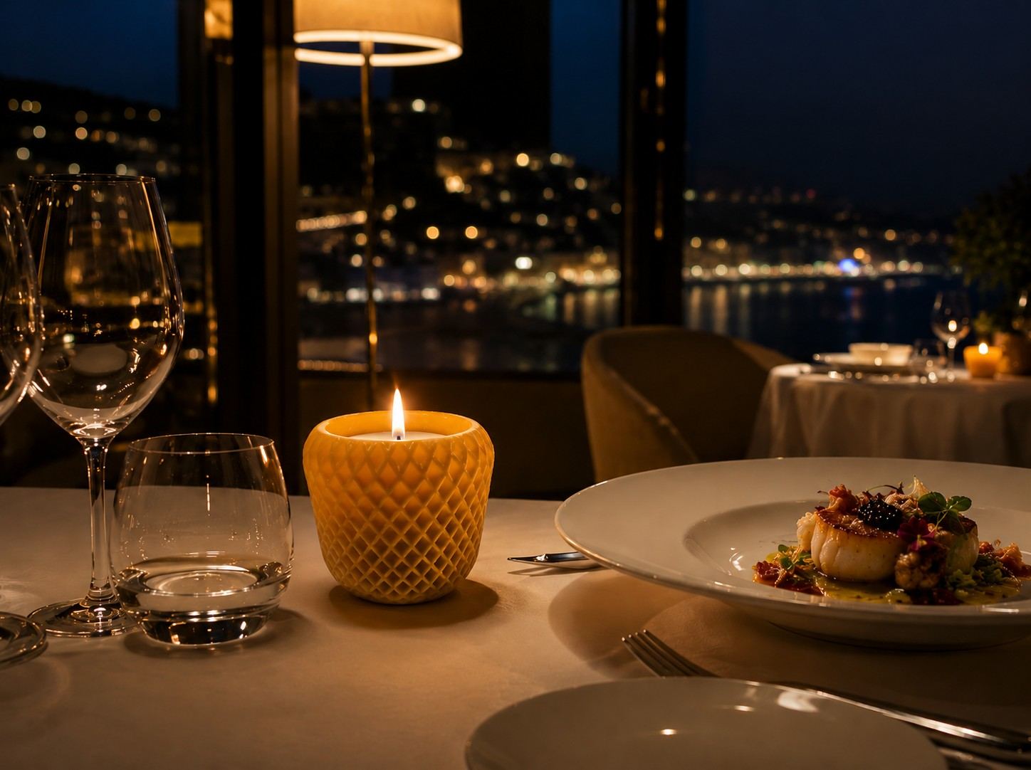 Série dédiée pour une table étoilée — Maison Armierre